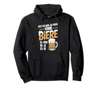 Est-ce Que Je Veux Une bière? Blague Beauf Alcool Humour Sweat à Capuche