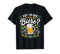Est-ce Que Je Veux Une bière? Blague Beauf Alcool Humour T-Shirt