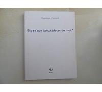 Est-ce que j'peux placer un mot ?