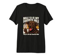 Est-ce Que Mon Chien Mile Funny Runner préféré T-Shirt Haut de Gamme