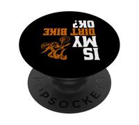 Est-ce Que Mon vélo Tout-Terrain est OK ? Vélo d'enduro de Motocross PopSockets PopGrip Adhésif