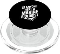 Est-ce Que Quelqu'un Ici est Un biologiste Marin ? Amant drôle de l'océan PopSockets PopGrip pour MagSafe