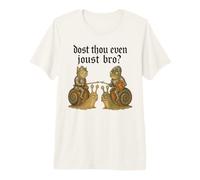 Est-ce Que tu joutes même avec Bro Snail Knight Jousting Den Fair ? T-Shirt Haut de Gamme