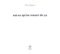 Est-ce qu'on meurt de ça - Marie Depussé - P.o.l. - broché - Livre