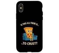 Est-ce tout ce qu'il y a... Tranche à pizza amusante To Crust Coque pour iPhone X/XS