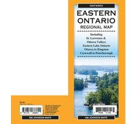 Est de l'Ontario - Carte régionale de l'Ontario | GM Johnson