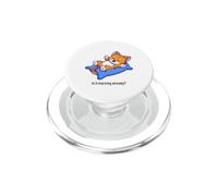 Est-il déjà Matin ? Chat Nope Not Today Kitten Kitty Funny PopSockets PopGrip pour MagSafe