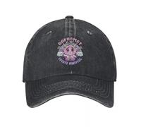 Est Mon Animal, Lucifer chèvre, Chapeau en Denim Mignon Durable pour Toutes Les Saisons Casquettes pour Hommes Casquette de Baseball Hommes