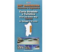 Est Sardegna Nuorese E Ogliastra. Carta Stradale E Turistica. Le Spiagge E La Costa 1:200.000