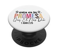 Esta ES la promesa Que él nos dio: la Vida eterna. PopSockets PopGrip Adhésif