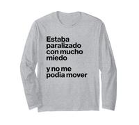 Estaba Paralizado Con Mucho Miedo Y No Me Podía Mover Manche Longue