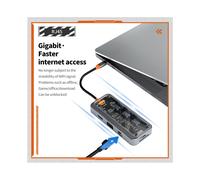 EstaçãO de Acoplamento USB Tipo C 10 em 1 Carregamento RáPido Multifuncional Gigabit
