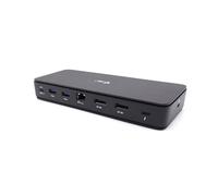 I-TEC Thunderbolt 4 2x Display Dock Generation 3 7x USB + thereof 1x TB4 2.5GLAN PD 92W 1m TB4 Cable SD/TF cardreader 3.5 mm Audio