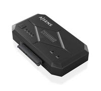 Aisens Station d'accueil SDDO-120C SATA 2,5/3,5 M.2 NVMe USB 3.1 Gen1 Noir Clonage 2 To