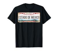 Estado de México License Plate Mexican Travel Vacation Beach T-Shirt