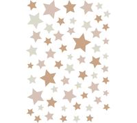 ESTAhome Stickers muraux Ciel étoilé brun sable et terre cuite - 156121 - 33 cm x 47,5 cm
