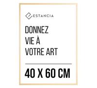 Estancia Cadre Photo 40x60 cm en Bois de Chêne | Art Mural Photo de Portraits Modernes 40 x 60 cm