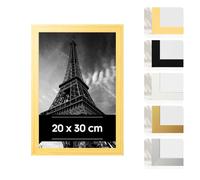 Estancia Cadre Photo en Plastique Couleur Chêne 20 x 30 cm - Cadre 20x30 avec Verre Acrylique Incassable - Cadrer Moderne pour Murs et Tables