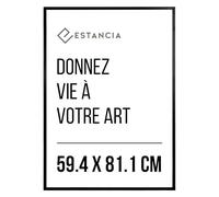 Estancia Cadre Photo Noir 59,4 x 81,1 cm (A1) | Grand Cadre Noir A1