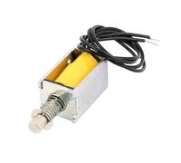 ESTAOUAK Actionneur électroaimant à cadre ouvert HTO-0420L12V06 DC 12 V 2 A