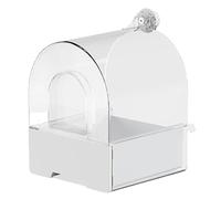 ESTCNK Baignoire transparente pour perroquet ou hamster