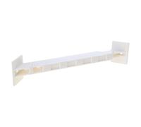 ESTCNK Barre de fixation réglable pour salle de bain, étagère murale, clôture, organiseurs télescopiques