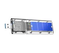 ESTCNK Boîtier de disque solide USB3.0 Gen1 5 Gbit/s pour extension de stockage rapide Boîtier de disque solide