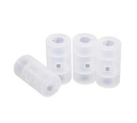 ESTCNK Lot de 4 adaptateurs de piles AA standard à taille C