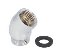ESTCNK Pommeau de douche coudé coudé 30° Bras de douche coudé pour douchette à main et douchette murale