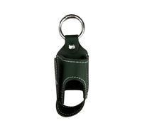 ESTCNK Porte-clé léger en cuir PU pour inhalateur, pochette de rangement pour voyage et usage quotidien avec taille, Comme décrit