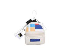 ESTCNK Porte-clés compact et délicat pour sac à dos miniature léger pour le shopping et les cours, beige, As show