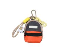 ESTCNK Porte-clés compact et délicat pour sac à dos miniature léger pour le shopping et les cours, Orange, As show