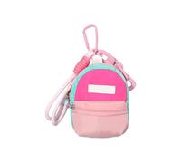 ESTCNK Porte-clés compact et délicat pour sac à dos miniature léger pour le shopping et les cours, rose, As show