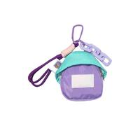 ESTCNK Porte-clés compact et délicat pour sac à dos miniature léger pour le shopping et les cours, violet, As show