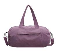 ESTCNK Sac de fitness de voyage pour femme en nylon avec bandoulière de grande capacité pour diverses occasions, violet
