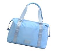 ESTCNK Sac de sport pratique avec de grands compartiments pour organiser vos voyages, bleu, Bleu