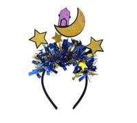ESTCNK Serre-tête élégant avec croissant de lune et étoile Ramazan Festival pour un port confortable