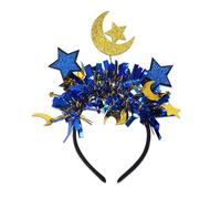 ESTCNK Serre-tête élégant avec croissant de lune et étoile Ramazan Festival pour un port confortable