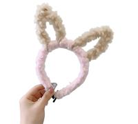 ESTCNK Serre-tête mignon avec oreilles de chat en fourrure pour fête cosplay dessin animé