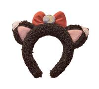 ESTCNK Serre-tête oreilles d'animaux style punk en métal clochettes oreilles de chat pour filles et jeunes adultes tendance