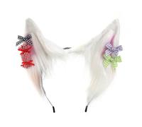 ESTCNK Serre-tête oreilles de chat en peluche pour femme