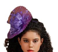 ESTCNK Serre-tête pour filles des années 1920 avec plumes et fil