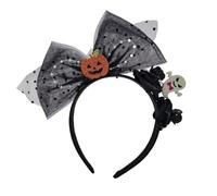 ESTCNK Serre-tête tendance avec nœud citrouille et rose pour femme