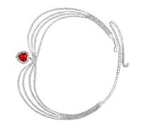 ESTCNK Serre-tête vintage bohème baroque avec strass brillants pour enterrement de vie de jeune fille