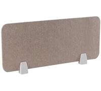 ESTDKMNOS Akustik-Sichtschutz für Schreibtische, Panneau de confidentialité Acoustique de Bureau Multicolore, Plusieurs Tailles(Brown,40 * 60cm)