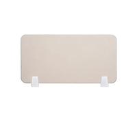 ESTDKMNOS Akustik-Sichtschutz für Schreibtische, Panneau de confidentialité de Bureau Multicolore 30x(60-120) cm(Off-White,30 * 80cm)