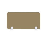 ESTDKMNOS Akustik-Sichtschutz für Schreibtische, Panneau de confidentialité de Bureau Multicolore 30x(60-120) cm(Brown,30 * 90cm)
