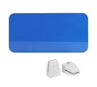 ESTDKMNOS Akustik-Sichtschutz für Schreibtische, Panneau de séparation de confidentialité de Bureau Multicolore, Plusieurs Tailles(Blue,60 * 50cm)