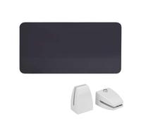 ESTDKMNOS Akustik-Sichtschutz für Schreibtische, Panneau de séparation de confidentialité de Bureau Multicolore, Plusieurs Tailles(Black,50 * 40cm)