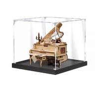 ESTDKMNOS Boîtes d'affichage Transparentes, Acrylic Display Case Fors Model Cars Storage Organizer Multiple Sizes(10x15x10cm(4"x6"x4"))